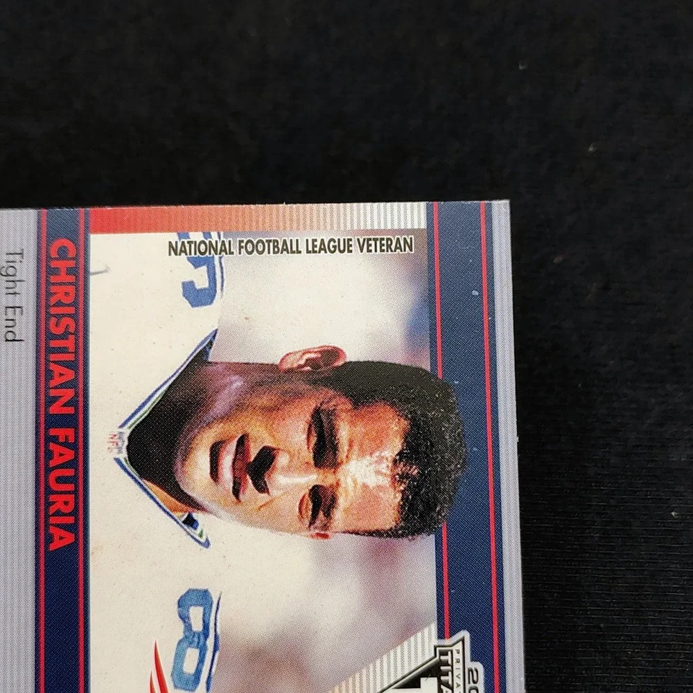 2002 Private Stock‎ Titanium Red 204/275 Christian Fauria Daniel Graham #144 NFL